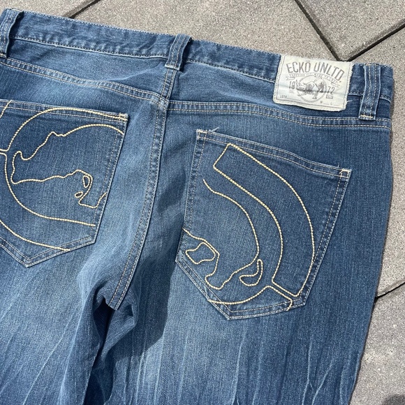 Ecko Unltd Denim Rhino Jeans - Straight Fit - size 32 - Picture 9 of 12